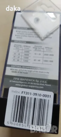 Фрезер за мебелни панти ф 35 мм , снимка 2 - Други машини и части - 55381752