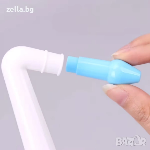 Назален иригатор WaterPulse NETI POT 300 мл ABS – за почистване на синуси, при алергичен ринит 10093, снимка 7 - Други стоки за дома - 54657065