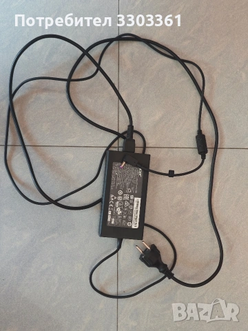 Адаптер / Зарядно ACER 135 вата лилава букса, снимка 3 - Кабели и адаптери - 55096416