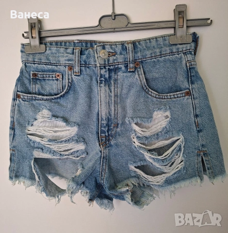 Pull&Bear къси панталонки 34 размер , снимка 2 - Къси панталони и бермуди - 54319798