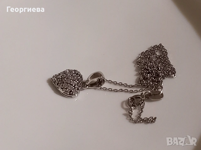 Две сребърни колиета, снимка 8 - Колиета, медальони, синджири - 54826526