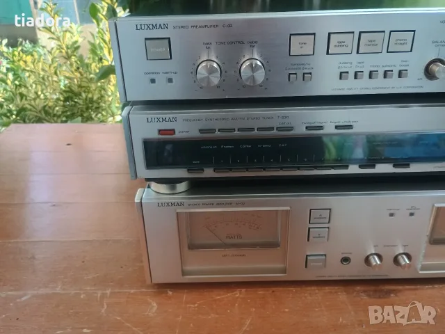  Luxman C-02 / M-02 / T-530  / T-02 – ТОП състояние, снимка 5 - Ресийвъри, усилватели, смесителни пултове - 55645582