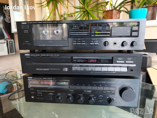Yamaha R-3 + CD-400 + K-220, снимка 2 - Аудиосистеми - 55010946