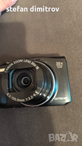 Canon PowerShot SX700 HS Red, Wi-Fi , снимка 5 - Фотоапарати - 55154684