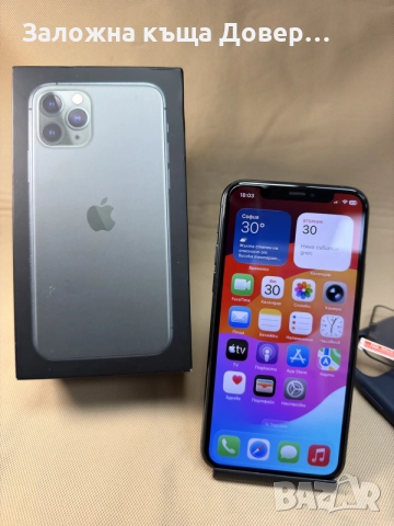  Apple iphone 11 PRO 256  gb ПЕРФЕКТЕН  Епъл айфон, снимка 2 - Apple iPhone - 55108266