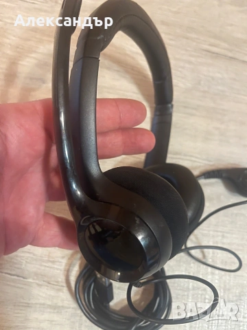 Logitech H390 Слушалки за Кол център , снимка 4 - Слушалки и портативни колонки - 55061873