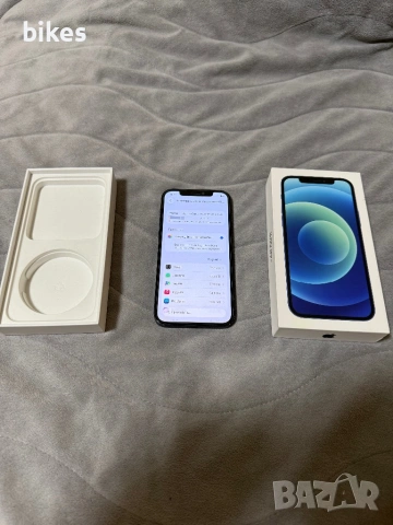 iPhone 12 Black 64gb 84%🔋 ОТЛИЧНО СЪСТОЯНИЕ 160€, снимка 3 - Apple iPhone - 54622060