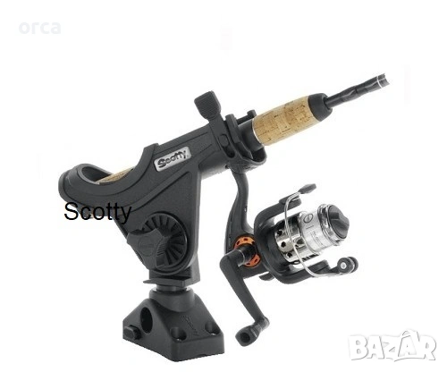 Стойка за лодка Scotty Bait Caster въртяща 360° универсална, снимка 2 - Такъми - 54482202