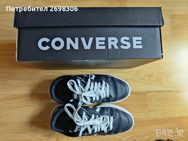 Маратонки converse от естествена кожа размер 38,5, снимка 11 - Детски маратонки - 54389109
