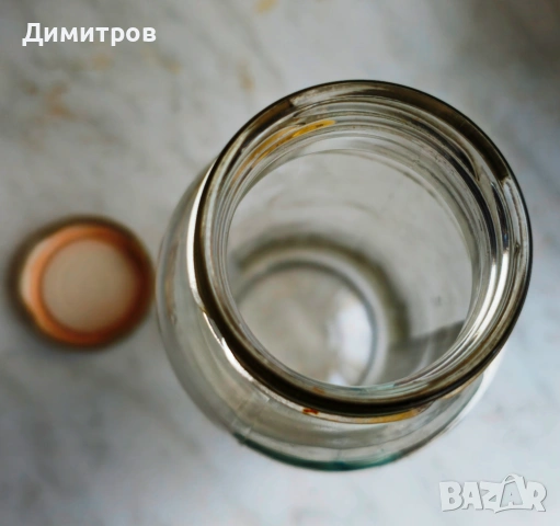 Продавам втора употреба чисти бутилки/шишета с широко гърло 5см с винтови капачки, снимка 5 - Други - 54930730