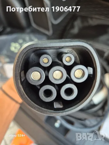 Кабел за зареждане на електрически автомобили WityPower Type 2 към Type 2 (7kW, 32A, 1-фазен, 5м), снимка 5 - Аксесоари и консумативи - 55601651