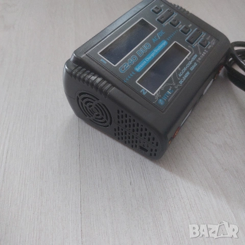 Професионално Двуканално Зарядно HTRC C240 DUO 10A 240W | LiPo/LiHV/NiMH, снимка 3 - Друга електроника - 54470814