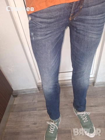 Оригинални мъжки дънки H&M Slim Straight &Denim, размер 32