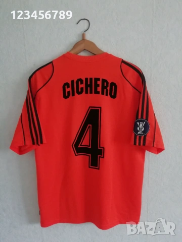 Литекс Ловеч Уефа adidas мачова оригинална тениска фланелка екип Litex Cichero 2007/2008