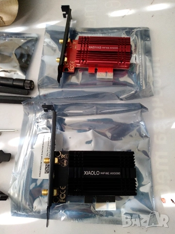 PCIe WiFi карта за компютър WiFi 6E с Bluetooth 5.2, снимка 5 - Други - 54734993