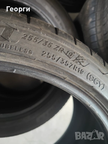 2бр. летни гуми 255/35/19 Michelin, снимка 5 - Гуми и джанти - 54481324