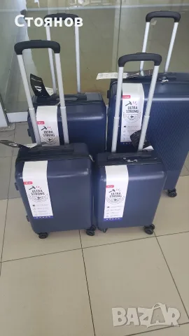 Нови качествени куфари с 4 колела на промоционални цени, снимка 7 - Куфари - 55509335