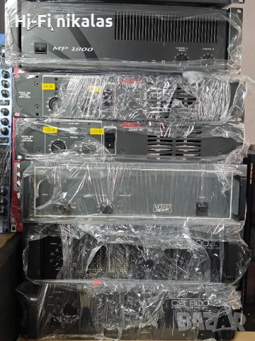 професионално крайно стъпало усилвател BEHRINGER PEAVEY QSC DAP AUDIO CITRONIC KIND WHARFEDALE OHIO, снимка 4 - Ресийвъри, усилватели, смесителни пултове - 46607511
