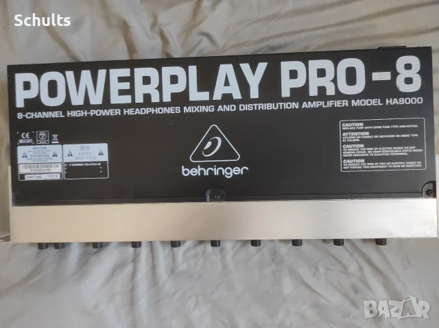 Behringer ha 8000 слушалков усилвател за ремонт