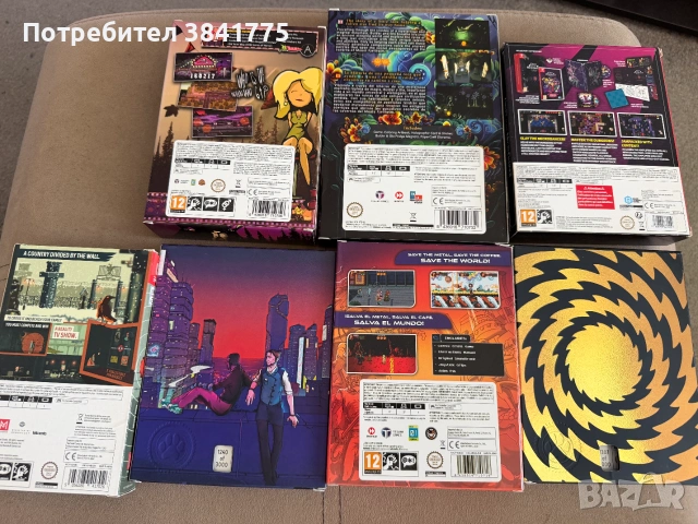 Nintendo Switch комплект от 7 специални издания нови, снимка 2 - Игри за Nintendo - 55035793