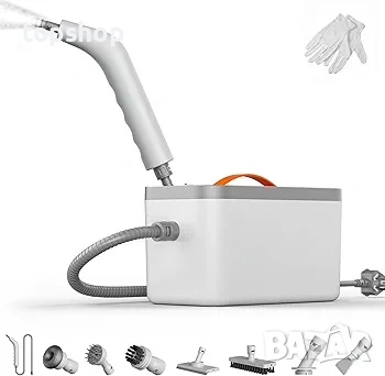 Мощна преносима парочистачка hiee с 6 накрайника нова ​