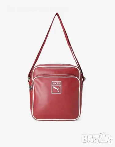 PUMA x Vogue Flight Bag Red Червена Чанта С Дълга Дръжка За През Рамо Код P2904