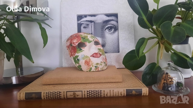 Веницианска маска .Оригинална техника папие маше. , снимка 5 - Декорация за дома - 54395791