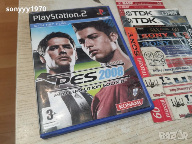 SONY PS2 GAME PES 2008 1406261145H1E3R, снимка 14 - Игри за PlayStation - 54899934