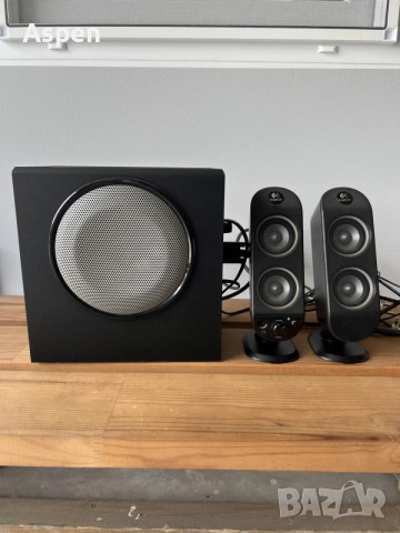 Тонколони с буфер - Logitech X-230 M/N: S-0123B , снимка 3 - Тонколони - 55261031