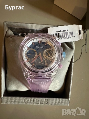 Оригинален дамски часовник GUESS Athena, снимка 2 - Дамски - 55164533