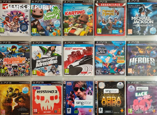 ХИТ MOVE/МУУВ игри за PlayStation 3/PS3/ПС3/Плейстейшън 3, снимка 2 - Игри за PlayStation - 54581141