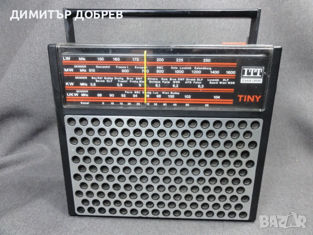 СТАР РЕТРО ТРАНЗИСТОР РАДИО ITT SHAUB-LORENZ TINY 108
