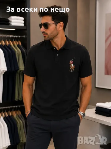 Polo Ralph Lauren Мъжка Риза С Къс Ръкав Ралф Лорън Код A1662, снимка 4 - Ризи - 55373586