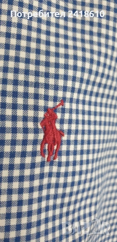 POLO Ralph Lauren Cotton Classic Fit Mens Size М ОРИГИНАЛ НОВО! Мъжка Риза!, снимка 11 - Ризи - 54465200