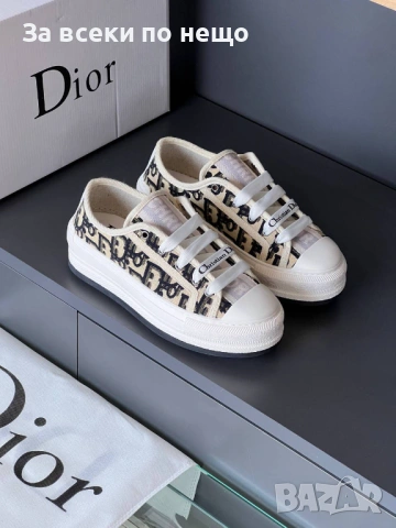 Christian Dior Дамски Маратонки👟Дамски Спортни Обувки👟Платненки Кристиян Диор - 3 Цвята Код SK1430