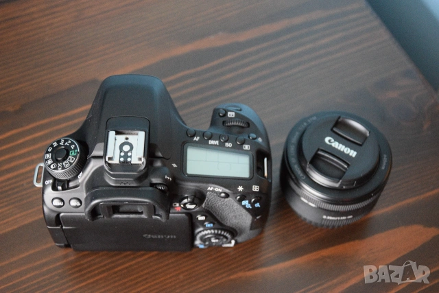 Продавам Canon EOS 80D + Canon EF 50mm f1.8 STM, снимка 4 - Фотоапарати - 55128088