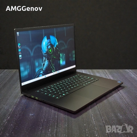 15.6’ QHD 240Hz/RTX 3070TI 8GB/I7-12800H/Razer Blade Advanced 15/16GB DDR5/1TB SSD, снимка 4 - Лаптопи за игри - 54719736