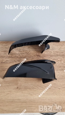 Капаци за огледала BMW E60 Facelift M style с щипки, снимка 3 - Аксесоари и консумативи - 54385709