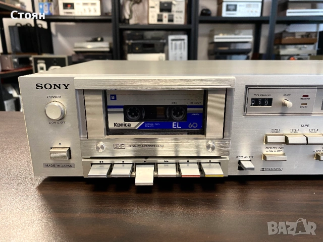 Vintage касетен дек Sony, снимка 5 - Декове - 54082048