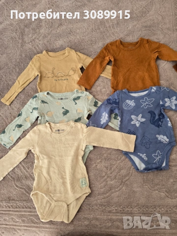 Лот бебешки дрехи 56-80р-р, снимка 2 - Комплекти за бебе - 54342827