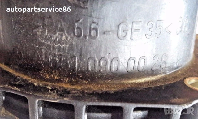 Тръба за въздуховод с датчик за Mercedes Sprinter 313 Cdi (2010) A6510900028, снимка 2 - Части - 55260689