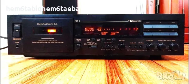 █▬█ █★▝▛▣▛▋ Nakamichi DR-1 с ръчно нагласяне на азимута при възпроизвеждане.