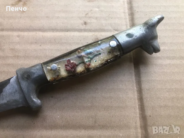 стар български нож, снимка 6 - Ножове - 55665398