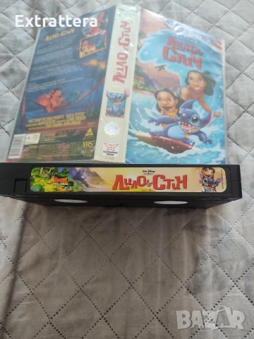 VHS видеокасета "Лило и Стич", снимка 2 - Анимации - 54552894