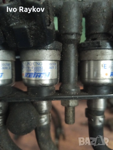Инжекционна релса LPG газови инжектори Keihin 67R010092, 110R000020, снимка 7 - Части - 54381111