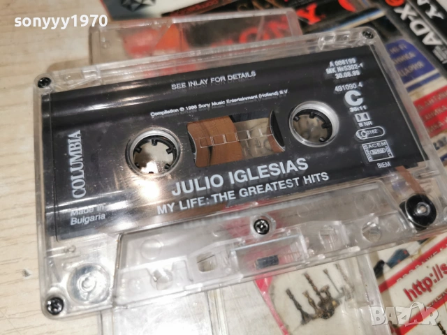 JULIO IGLESIAS-ORIGINAL TAPE 1905261958H2E6R, снимка 2 - Аудио касети - 54609466