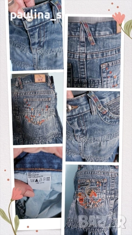Три броя / Маркова дънкова пола "MNG / Mango", "Camaieu" и "Denim & Co" / XS / M , снимка 9 - Поли - 54792137
