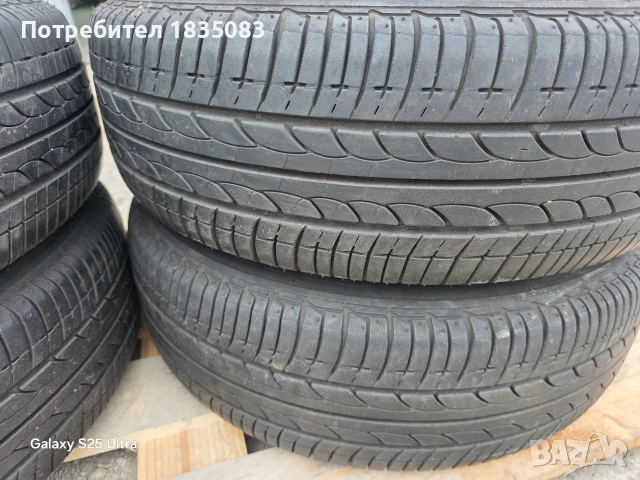 Лети джанти 14ки 4х100 Seat + летни гуми 175/65/14 Bridgestone, снимка 12 - Гуми и джанти - 54511134