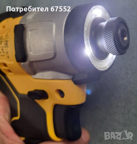 Dewalt DCF801 12 волта безчетков импакт с батерия, 163 нютона, цена 80€ (без коментар), снимка 4 - Други инструменти - 54652147