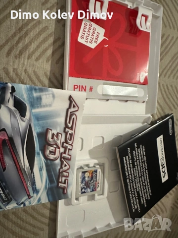 Asphalt 3D Nintendo 3ds. Неизползван промо ключ!, снимка 2 - Игри за Nintendo - 54666443